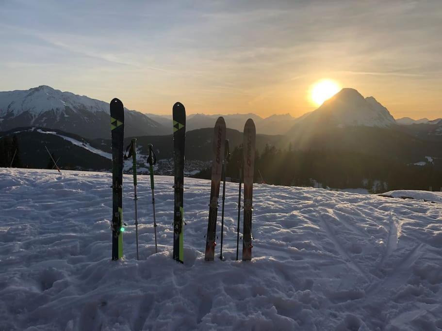 Sonniges Apartment In Seefeld ゼーフェルト・イン・チロル エクステリア 写真